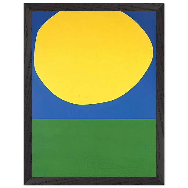 High Yellow by Ellsworth Kelly — Framed art print at Zephyeer