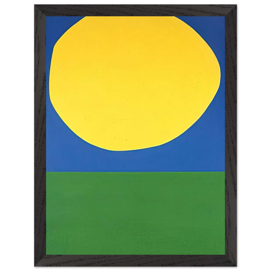 High Yellow by Ellsworth Kelly — Framed art print at Zephyeer