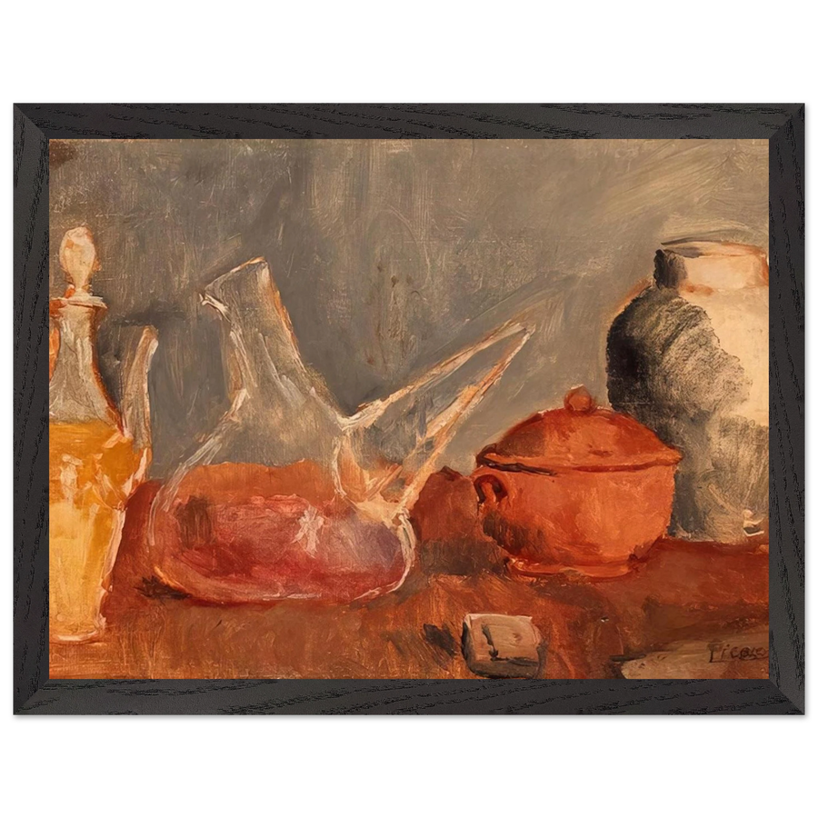 Still life with vases by Pablo Picasso — Framed art print at Zephyeer