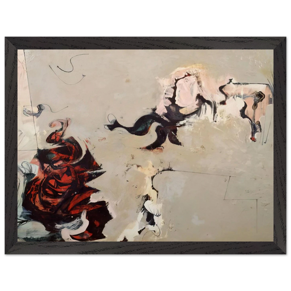 Untitled - 1959 by Hassel Smith — Framed art print at Zephyeer