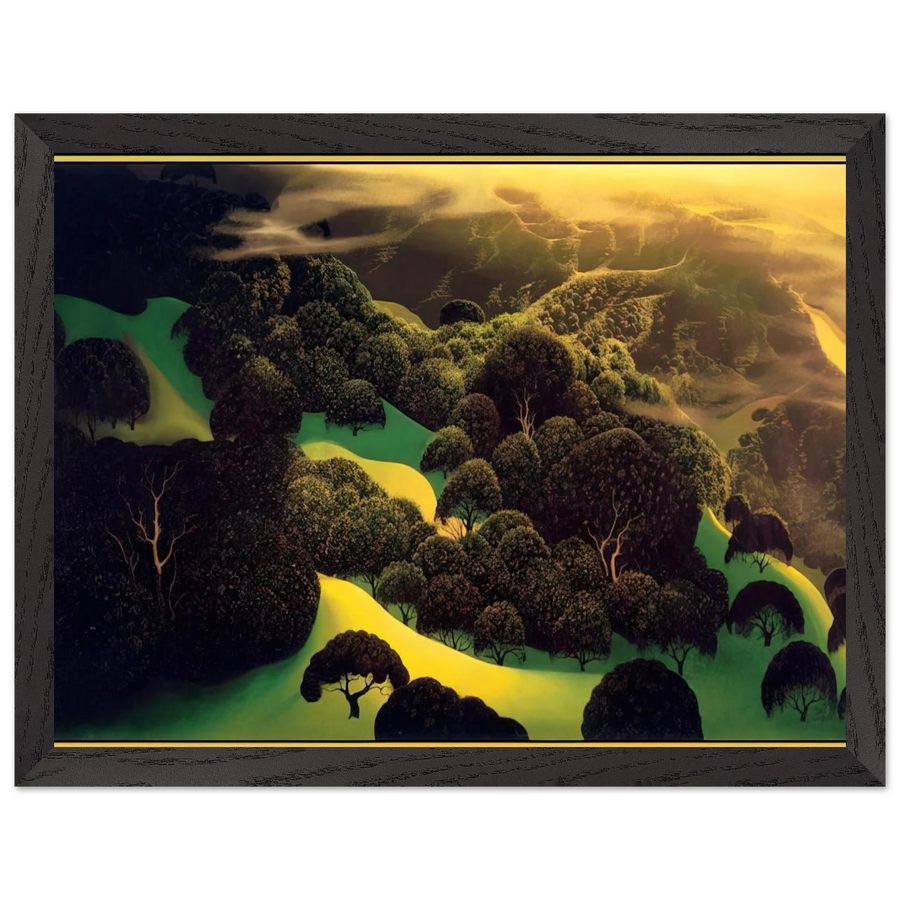 Deep Wilderness by Eyvind Earle — Framed art print at Zephyeer