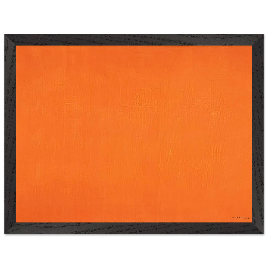 The Third by Barnett Newman — Framed art print at Zephyeer