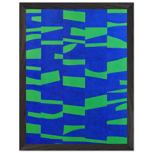 The Meschers by Ellsworth Kelly — Framed art print at Zephyeer