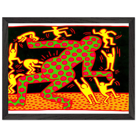 UNTITLED 1983 2 by Keith Haring — Framed art print at Zephyeer