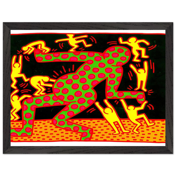 UNTITLED 1983 2 by Keith Haring — Framed art print at Zephyeer