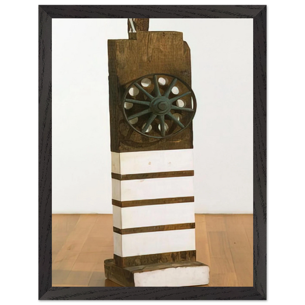 Law by Robert Indiana — Framed art print at Zephyeer