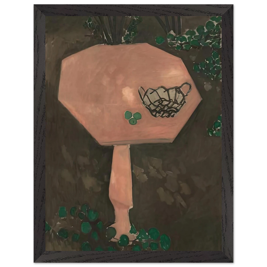 THE ROSE MARBLE TABLE 1917 by Henri Matisse — Framed art print at Zephyeer