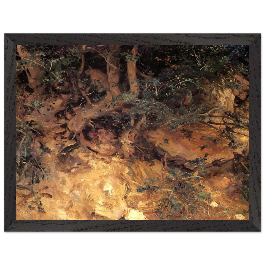 Valdemosa, Majorca Thistles and Herbage on a Hillside by John Singer Sargent — Framed art print at Zephyeer