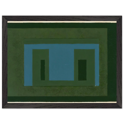 VARIANT ADOBE 1962 by Josef Albers — Framed art print at Zephyeer