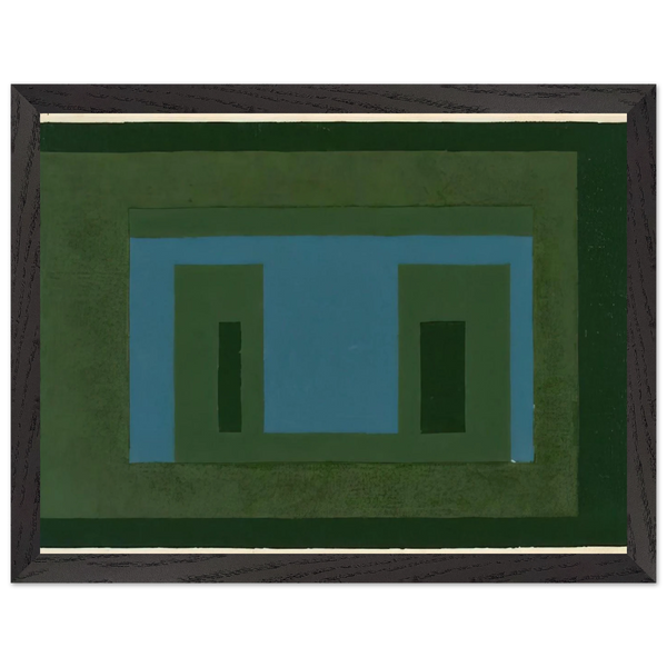 VARIANT ADOBE 1962 by Josef Albers — Framed art print at Zephyeer