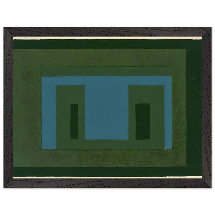 VARIANT ADOBE 1962 by Josef Albers — Framed art print at Zephyeer