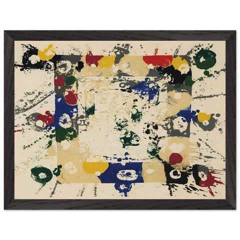 Untitled  SF143S by Sam Francis — Framed art print at Zephyeer