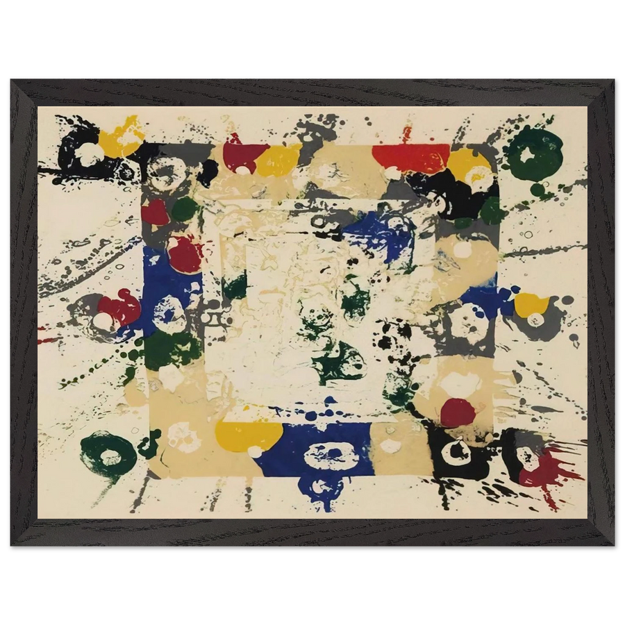 Untitled  SF143S by Sam Francis — Framed art print at Zephyeer