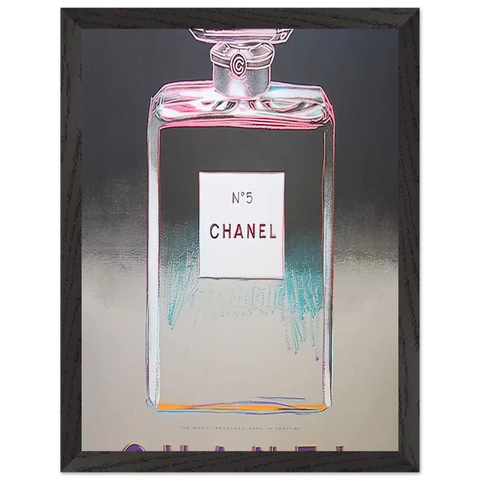 Chanel No. 5 by Andy Warhol — Framed art print at Zephyeer