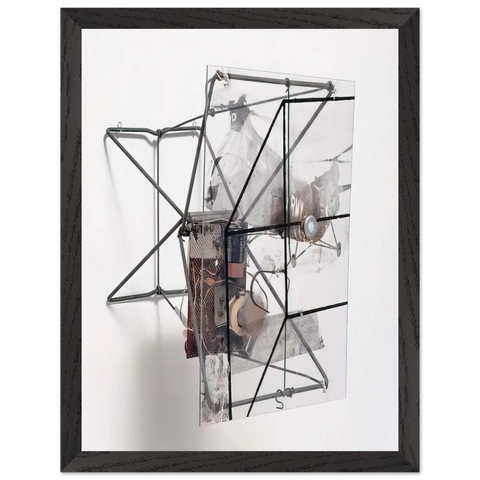 DRY CELL 1963 by Robert Rauschenberg — Framed art print at Zephyeer