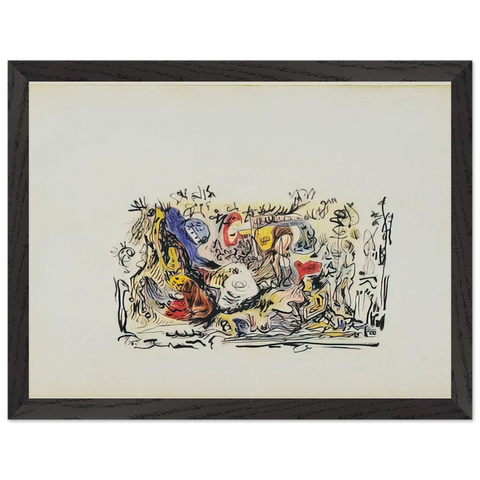 UNTITLED by Jackson Pollock — Framed art print at Zephyeer