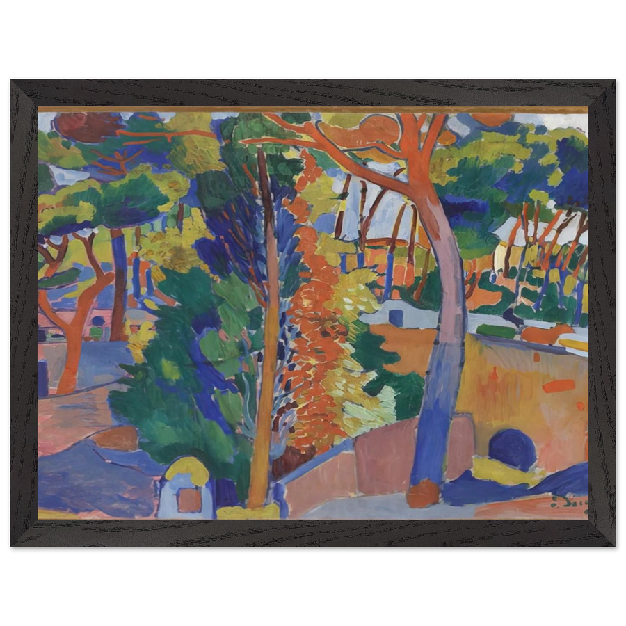 BRIDGE OVER THE RIOU 1906 by Andre Derain — Framed art print at Zephyeer