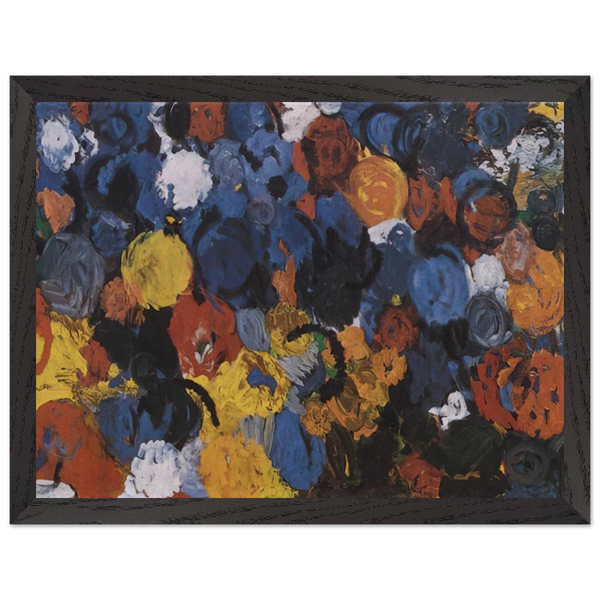 Blue Flood - 1960 by Ernst Wilhelm Nay — Framed art print at Zephyeer