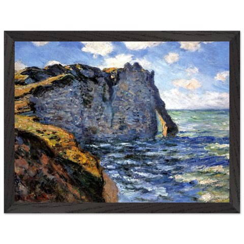 The Manneport by Claude Monet — Framed art print at Zephyeer