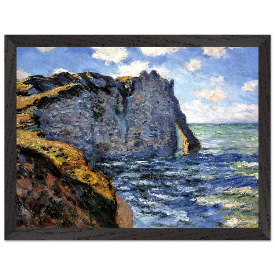 The Manneport by Claude Monet — Framed art print at Zephyeer