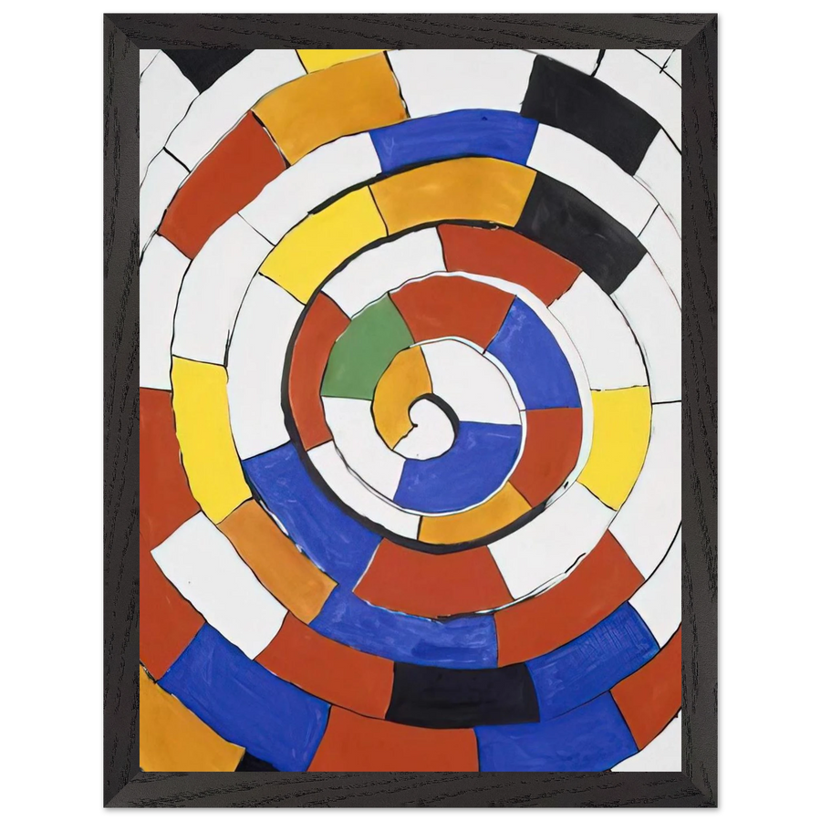 SPIRAL 1970 by Alexander Calder — Framed art print at Zephyeer