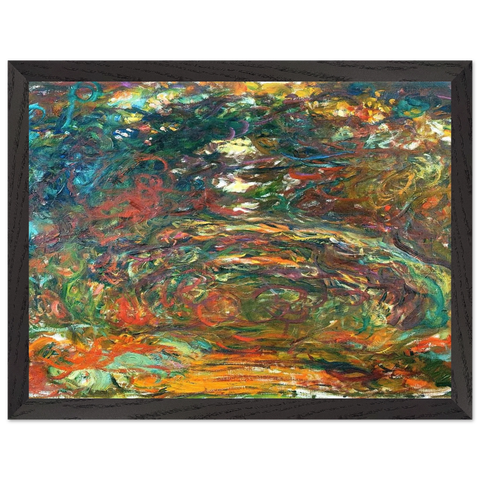 Path under the Rose Arches, Giverny by Claude Monet — Framed art print at Zephyeer
