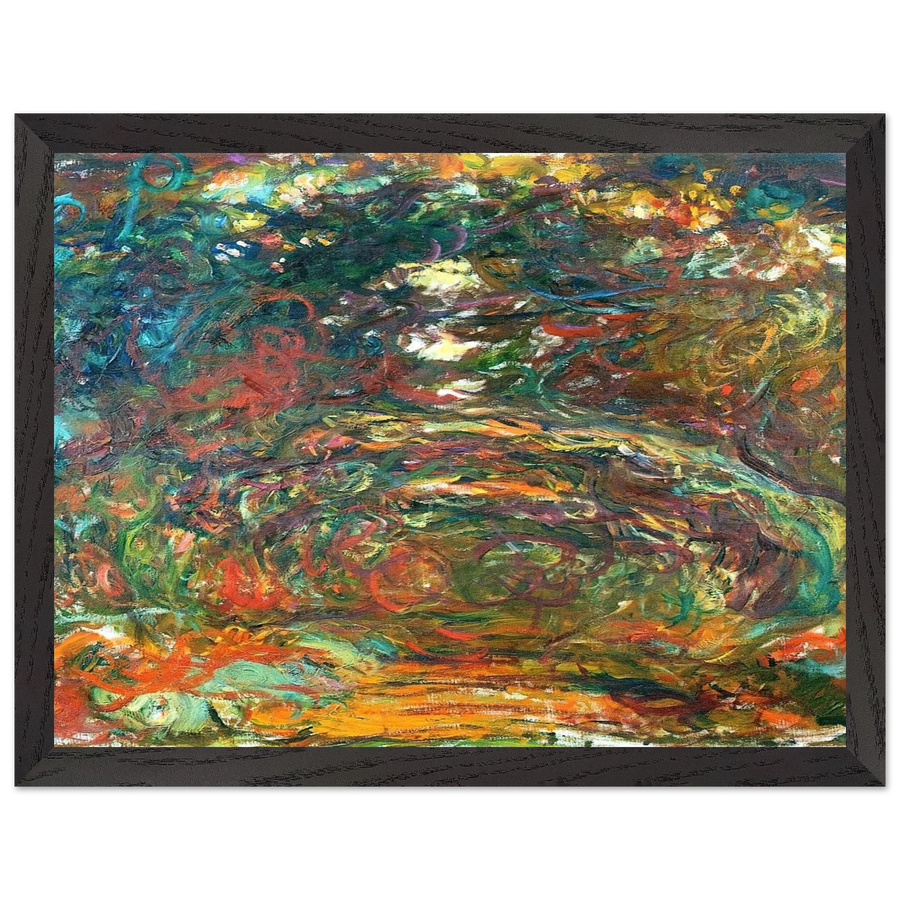 Path under the Rose Arches, Giverny by Claude Monet — Framed art print at Zephyeer