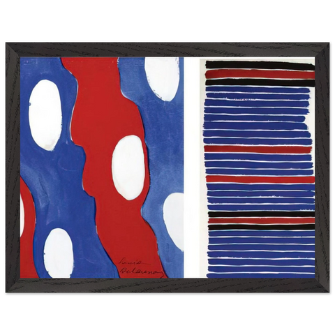 TISSU PROJECT by Sonia Delaunay — Framed art print at Zephyeer