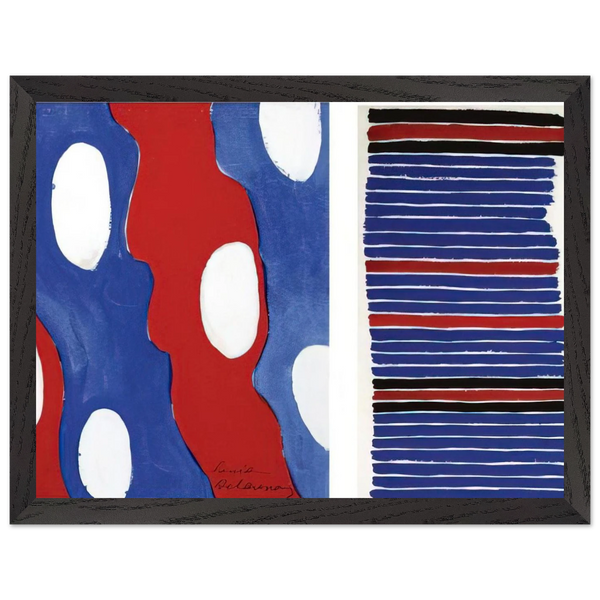TISSU PROJECT by Sonia Delaunay — Framed art print at Zephyeer