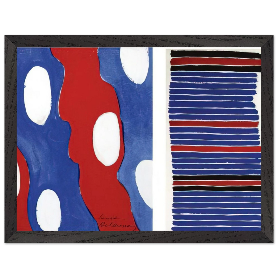 TISSU PROJECT by Sonia Delaunay — Framed art print at Zephyeer