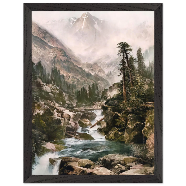 Mount of the Holy Cross by Thomas Moran — Framed art print at Zephyeer