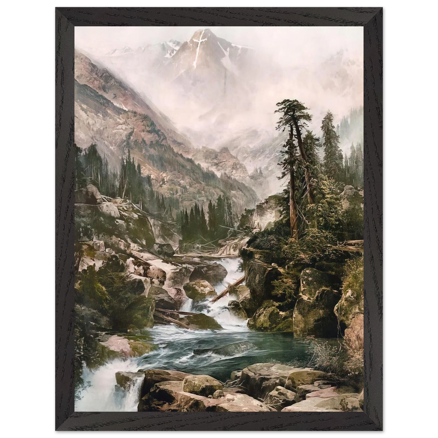 Mount of the Holy Cross by Thomas Moran — Framed art print at Zephyeer