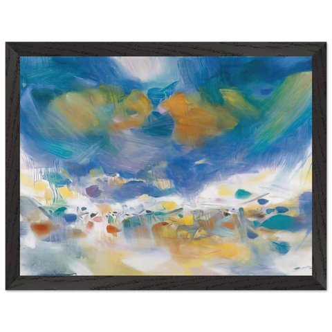 LE VOILE DES ILLUSIONS 2007 by Chu teh Chun — Framed art print at Zephyeer