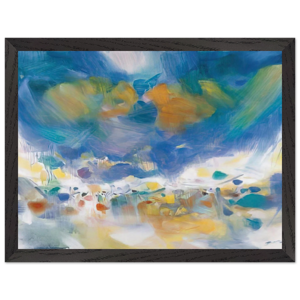 LE VOILE DES ILLUSIONS 2007 by Chu teh Chun — Framed art print at Zephyeer