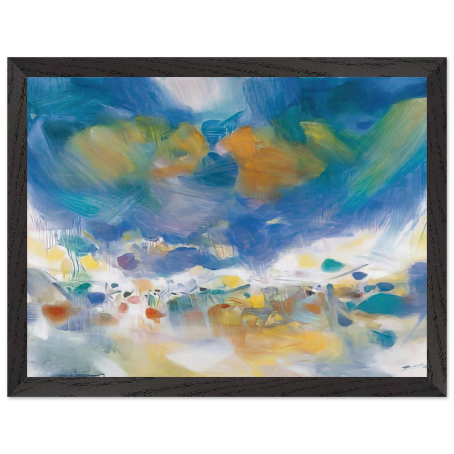 LE VOILE DES ILLUSIONS 2007 by Chu teh Chun — Framed art print at Zephyeer