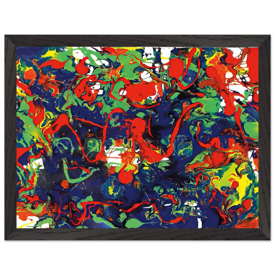 Untitled  SFP94-57  SFF 1731 by Sam Francis — Framed art print at Zephyeer