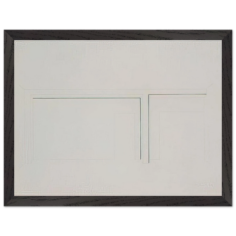 Untitled - 1983 by Fred Sandback — Framed art print at Zephyeer