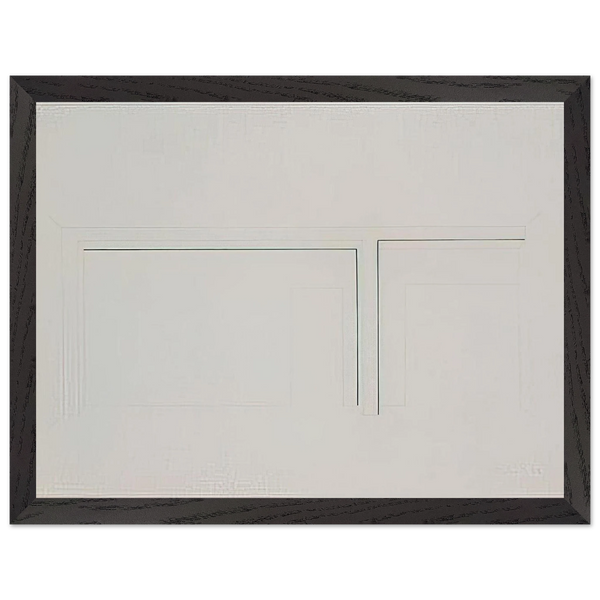 Untitled - 1983 by Fred Sandback — Framed art print at Zephyeer