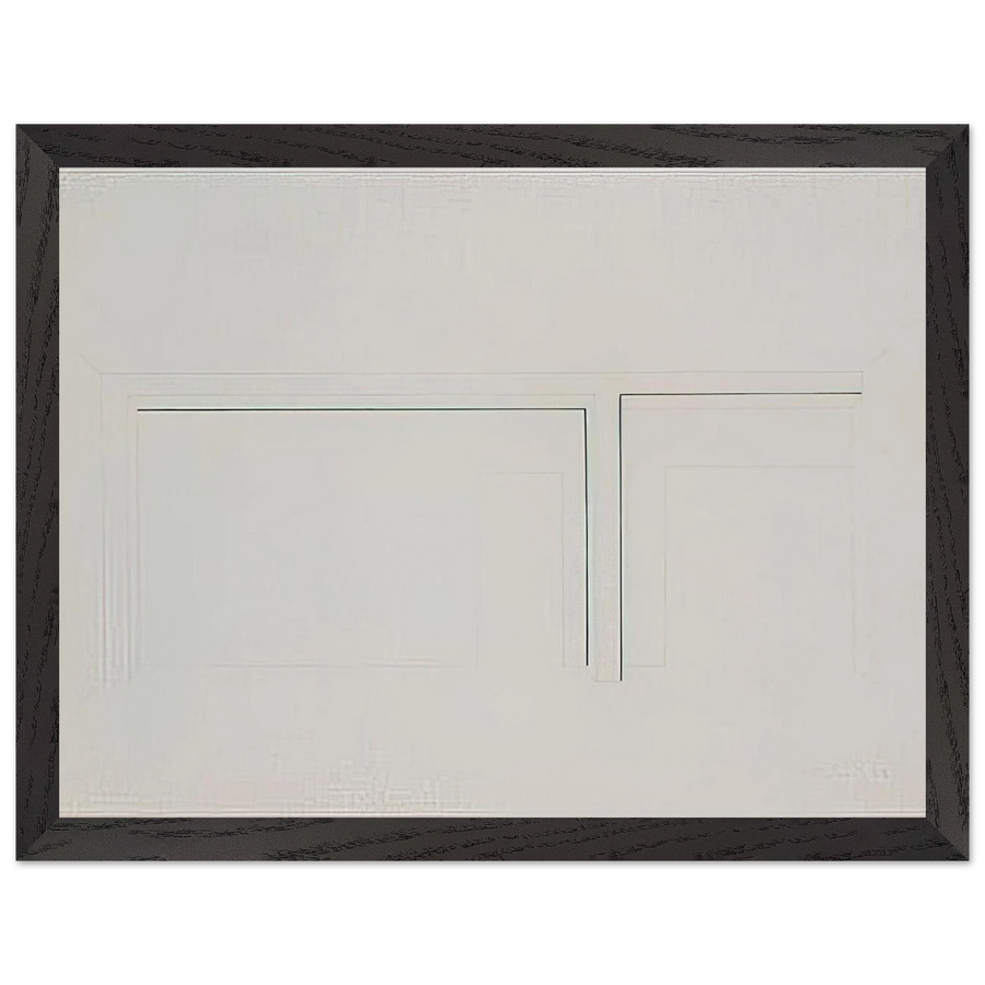 Untitled - 1983 by Fred Sandback — Framed art print at Zephyeer