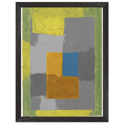 STUDY FOR HOMAGE TO THE SQUARE 2 by Josef Albers — Framed art print at Zephyeer