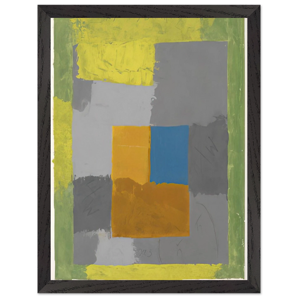 STUDY FOR HOMAGE TO THE SQUARE 2 by Josef Albers — Framed art print at Zephyeer