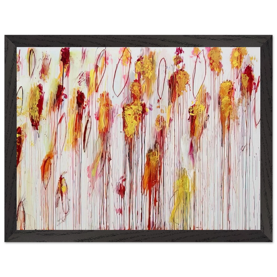 Lepanto, Part VIII by Cy Twombly — Framed art print at Zephyeer