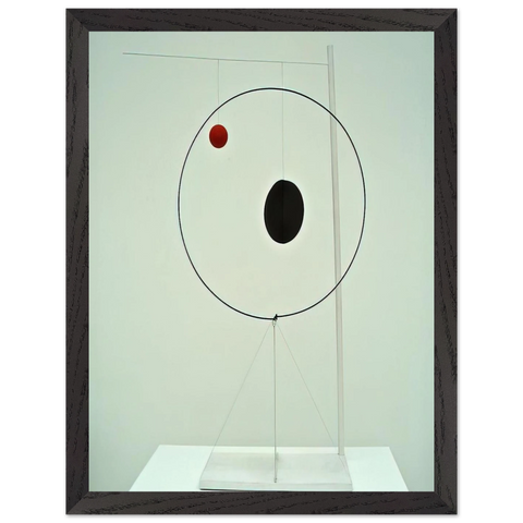 OBJECT WITH RED BALL 1931 by Alexander Calder — Framed art print at Zephyeer