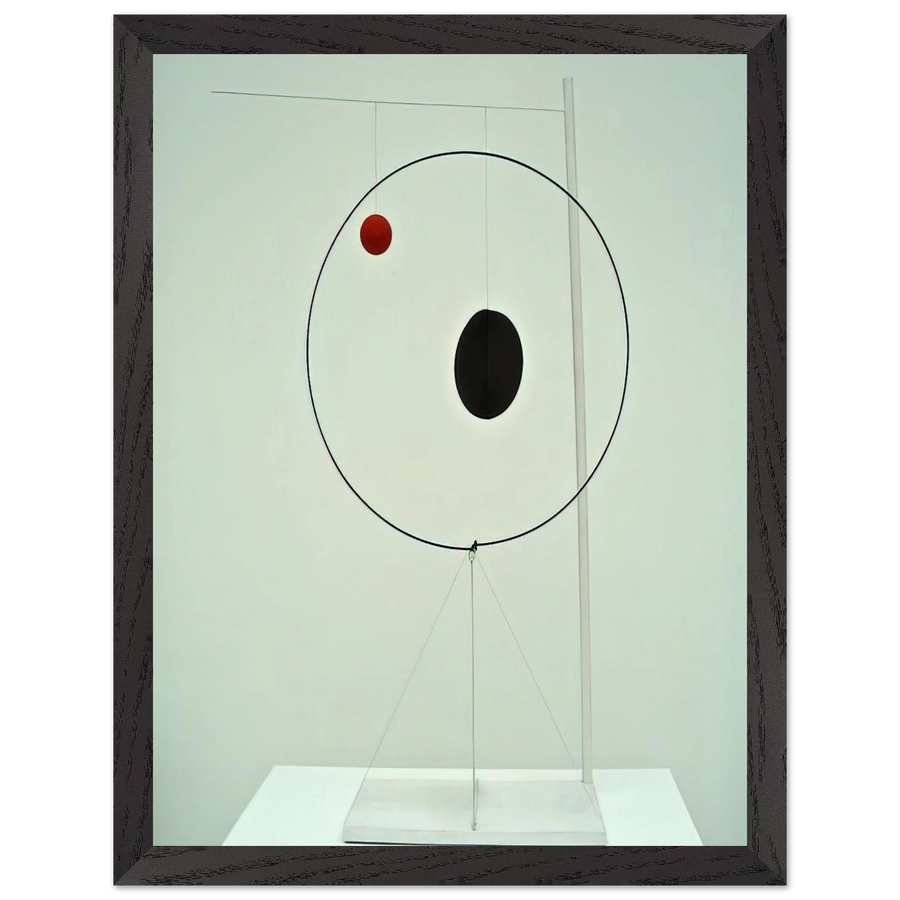 OBJECT WITH RED BALL 1931 by Alexander Calder — Framed art print at Zephyeer