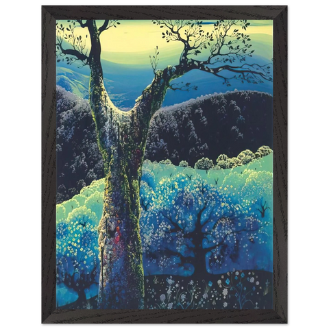 Orchard in Bloom by Eyvind Earle — Framed art print at Zephyeer