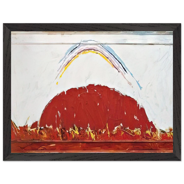 Paesaggio in Australia - 1984 by Mario Schifano — Framed art print at Zephyeer