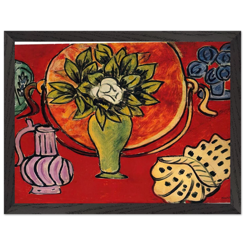 STILL LIFE WITH A MAGNOLIA 1941 by Henri Matisse — Framed art print at Zephyeer