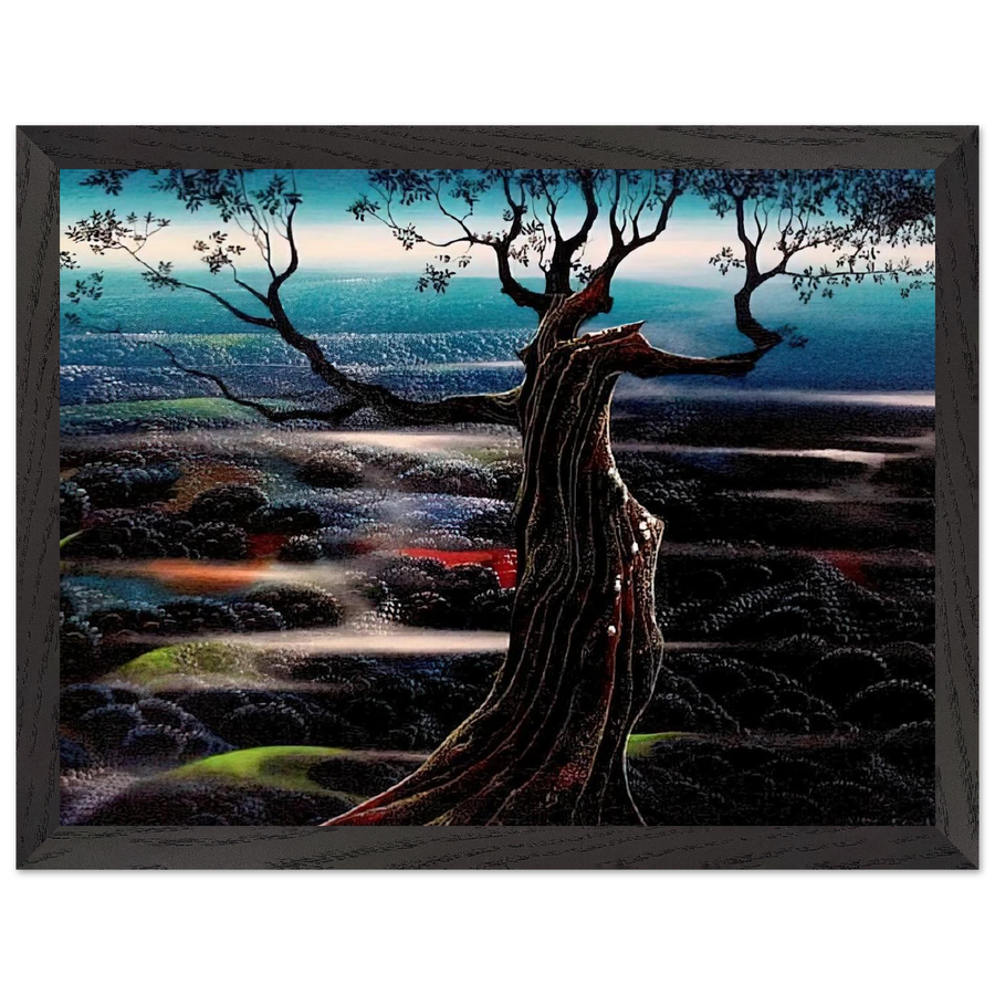 Wild Valley by Eyvind Earle — Framed art print at Zephyeer