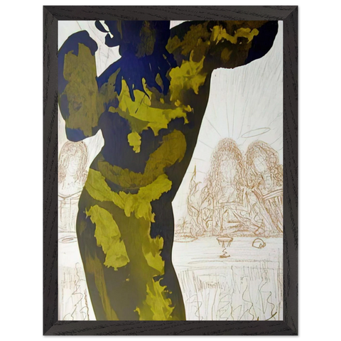 ET POST BUCCELLAM INTROIVIT IN EUM SATANAS PSALMS 40 10 1964 by Salvador Dali — Framed art print at Zephyeer
