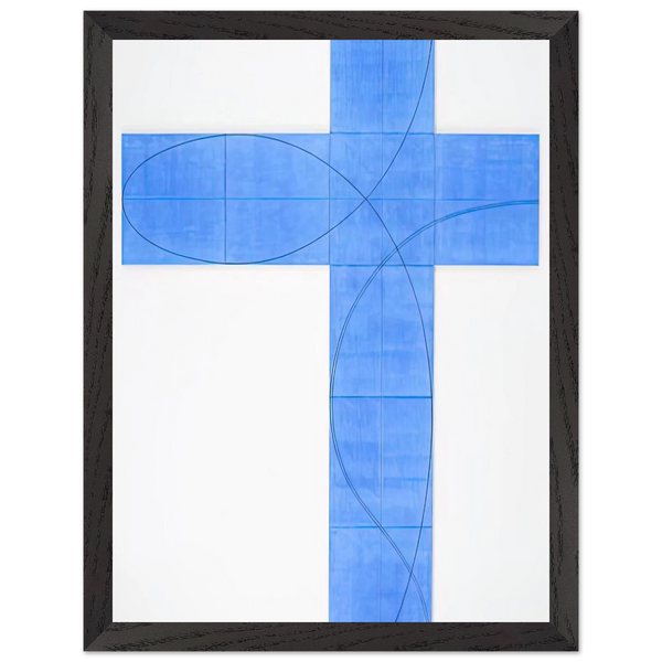 COLUMN STRUCTURE XXII 2008 by Robert Mangold — Framed art print at Zephyeer